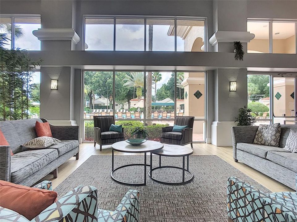 Views of Main clubhouse pool