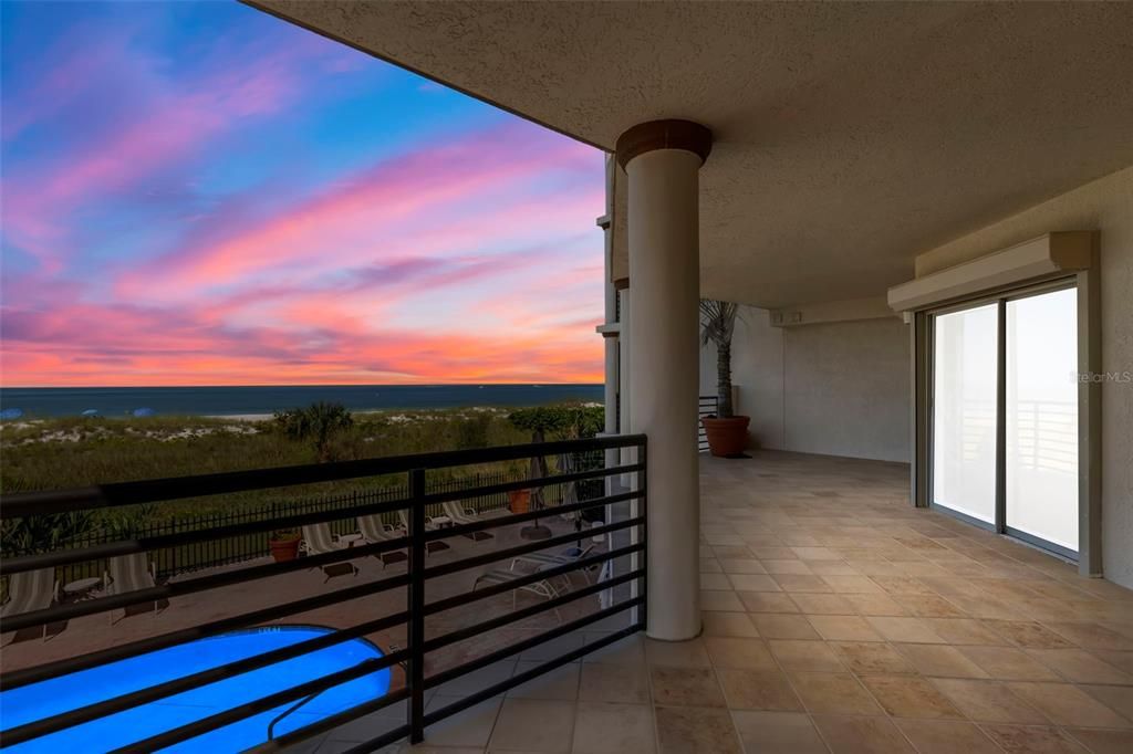 Virtual Sunset off balcony
