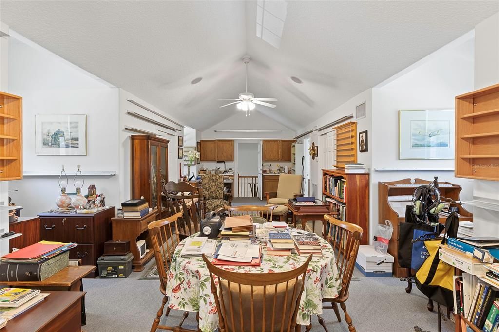 Bonus Room above 3 car garage