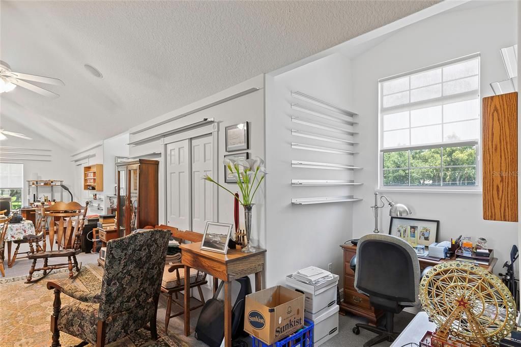 Bonus Room above 3 car garage