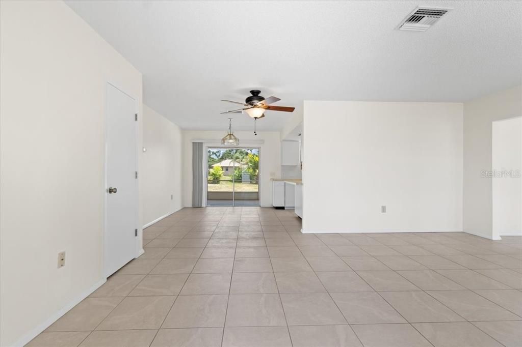 Living Room - View to Dining Area