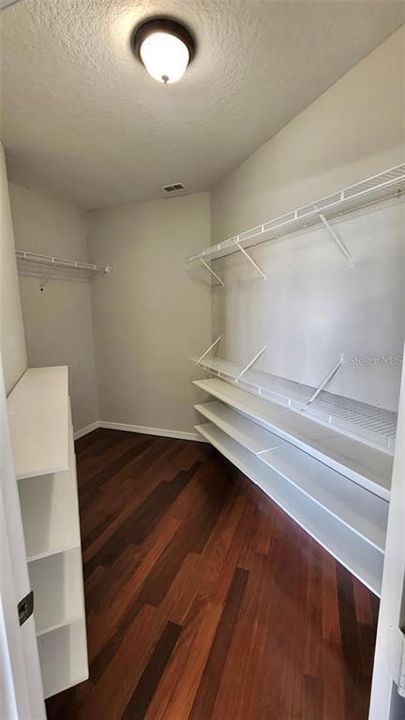 Master walking closet