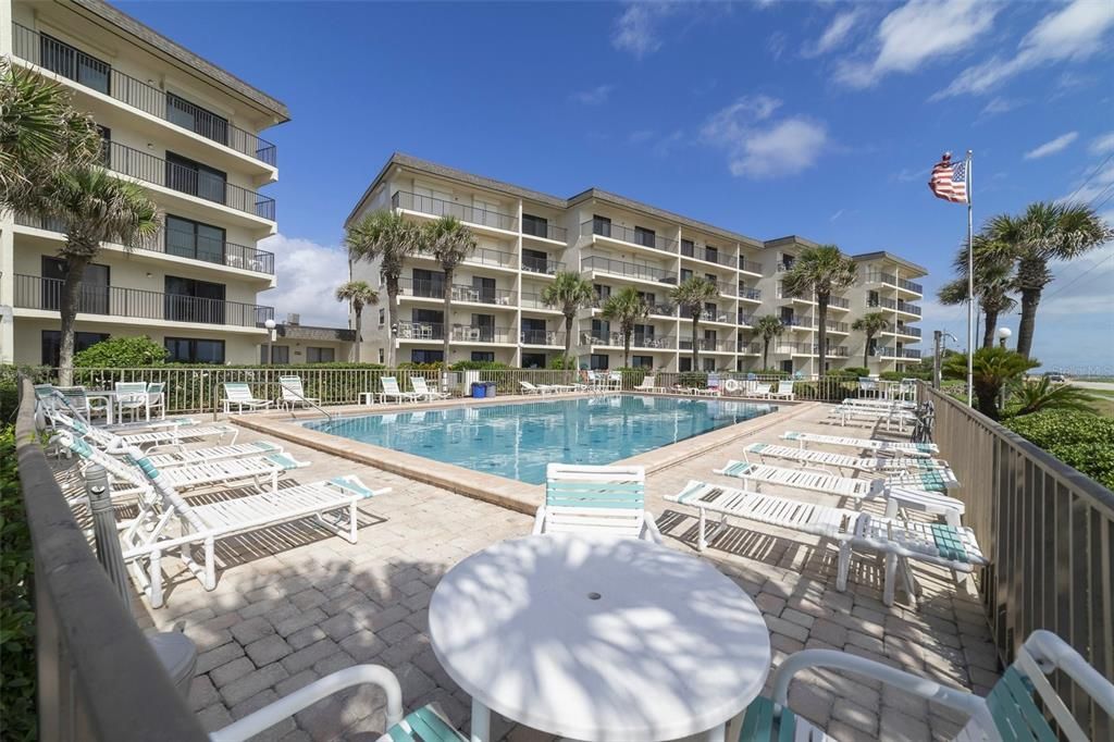 Ocean Watch is in the perfect location to take advantage of all that Ormond Beach has to offer, shopping, restaurants and entertainment and the building itself offers a social room, FITNESS CENTER, library, SAUNA, charcoal grills and of course the COMMUNITY POOL!