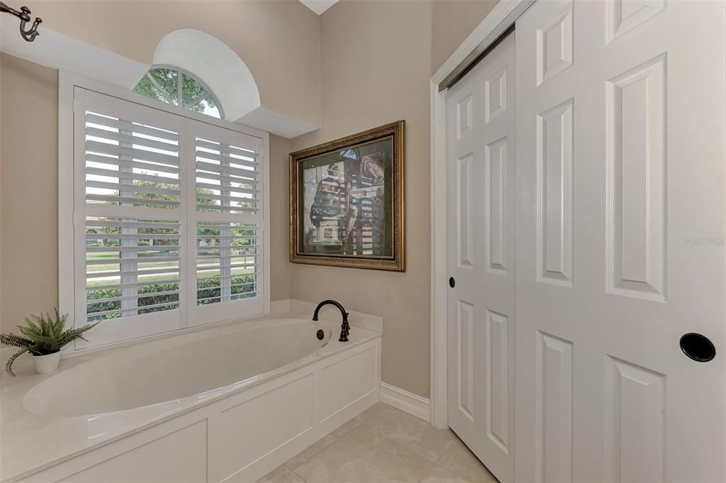 Primary Bathroom with soaking tub