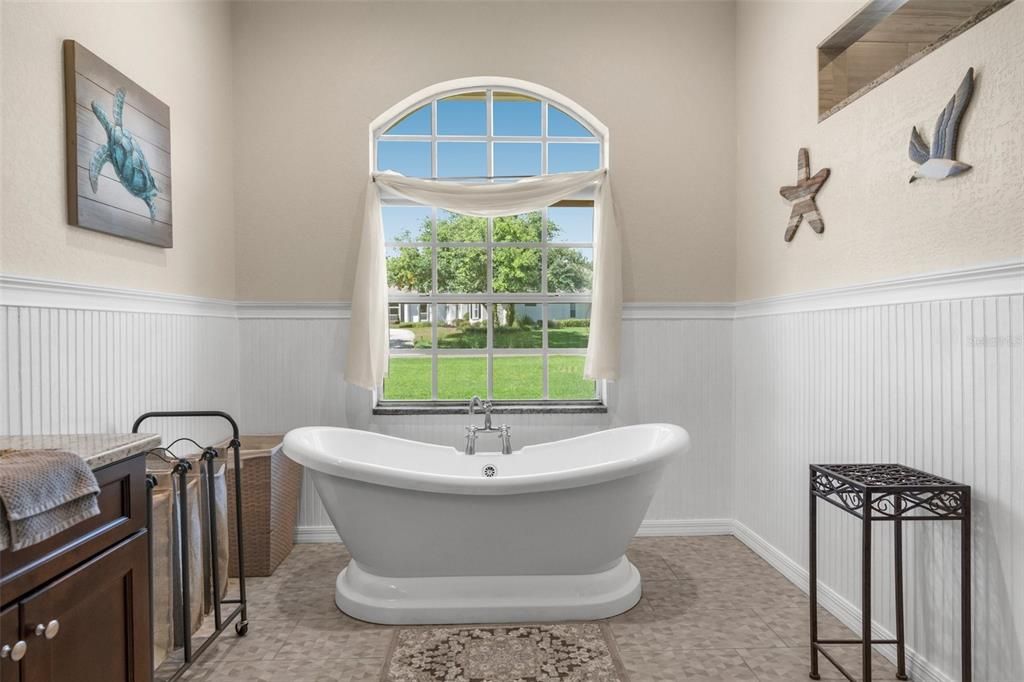 Master bathroom