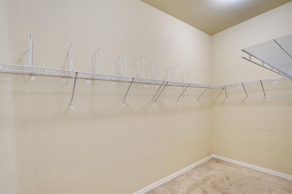 Huge Master Bedroom Walk-In Closet.