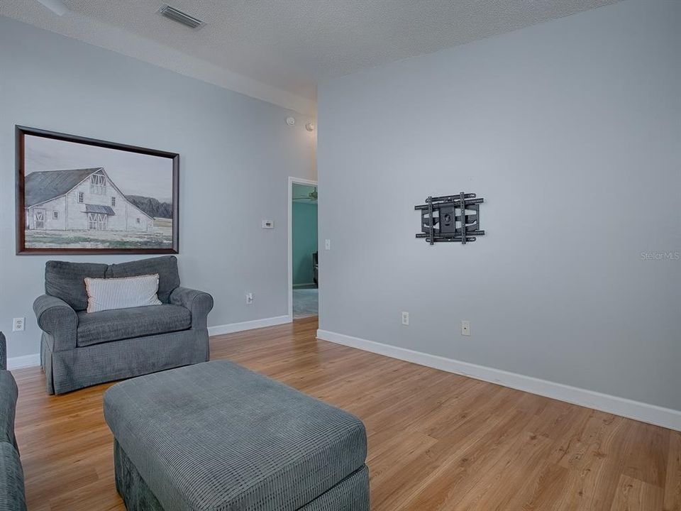 View to the hallway to beds/bath