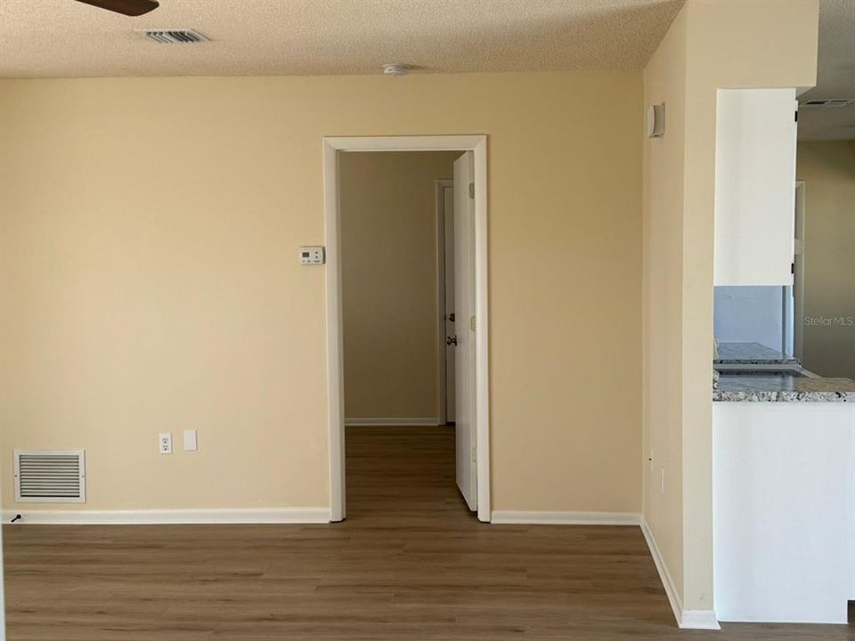 Entrance to 2nd bedroom