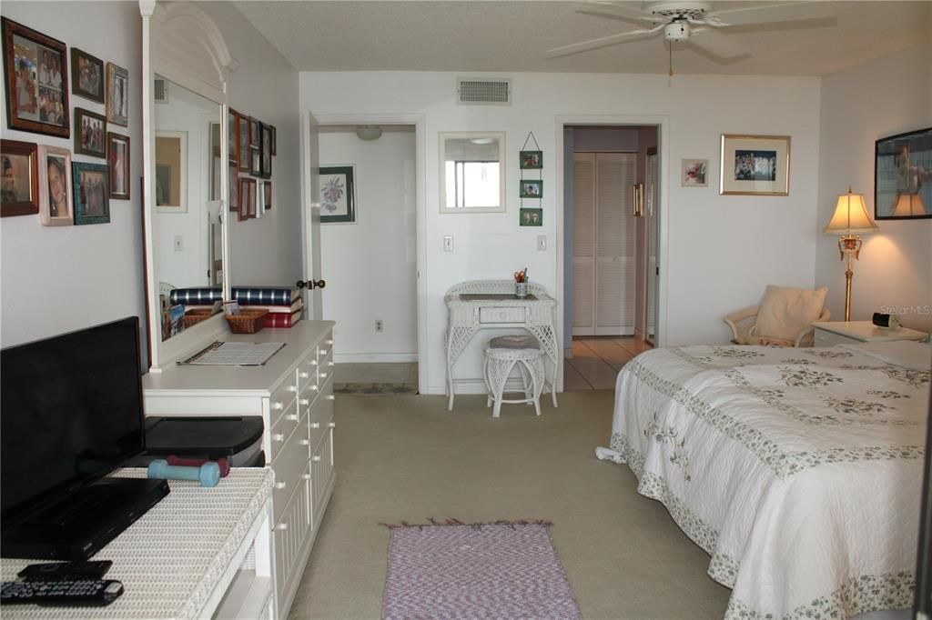 Master bedroom overlooking Sarasota Bay