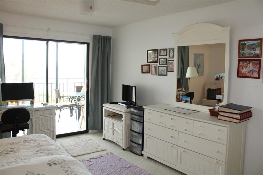 Master bedroom overlooking Sarasota Bay