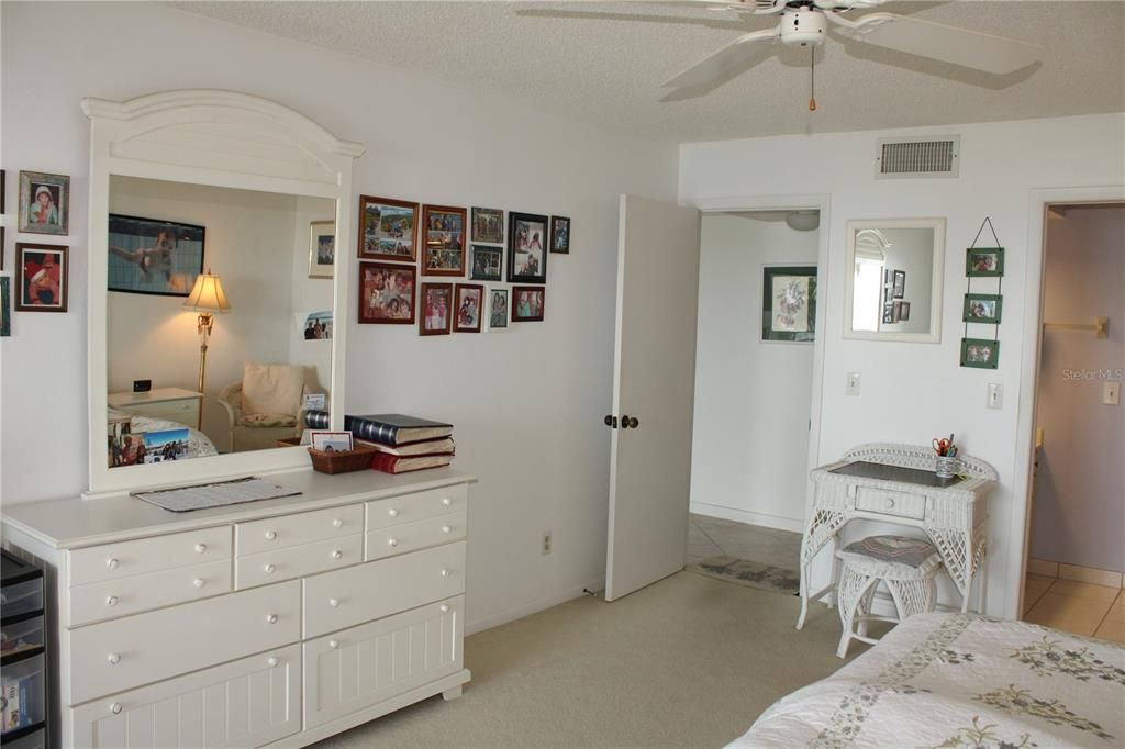 Master bedroom overlooking Sarasota Bay