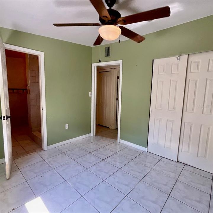 2nd Bedroom door to guest bathroom and hallway.