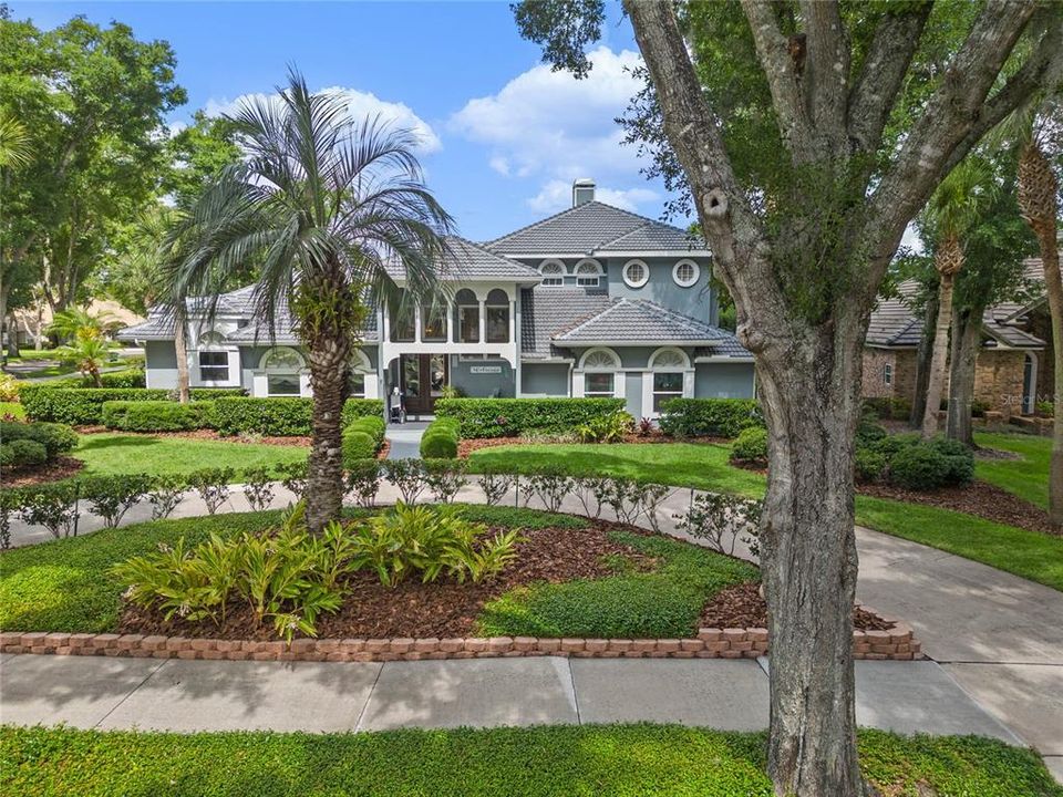 Front of Home w/ Beautiful Landscaping