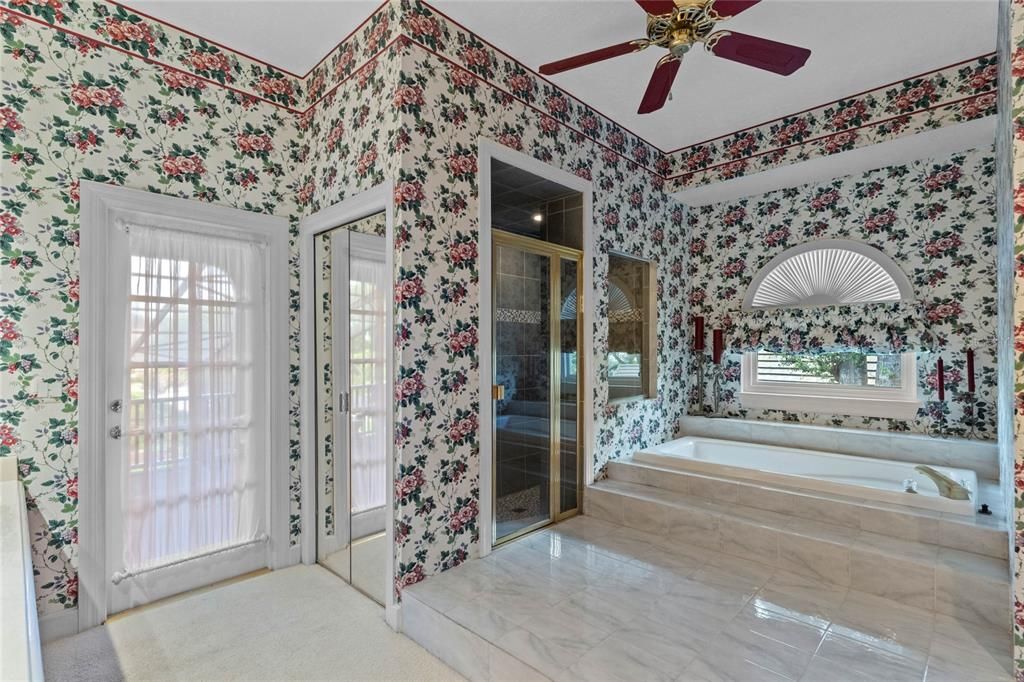 Master Bath w/ Jetted Tub & Separate Shower