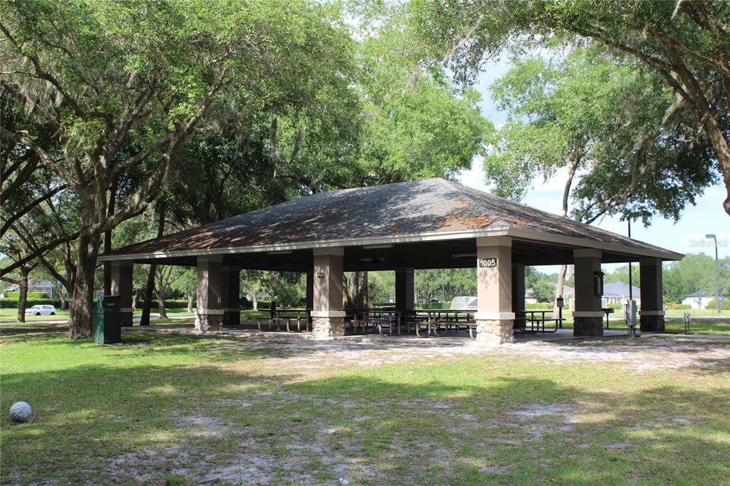 Pavillion at Sawyer Lake Park