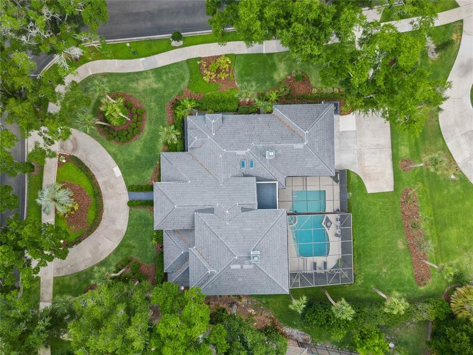 Drone View of Home