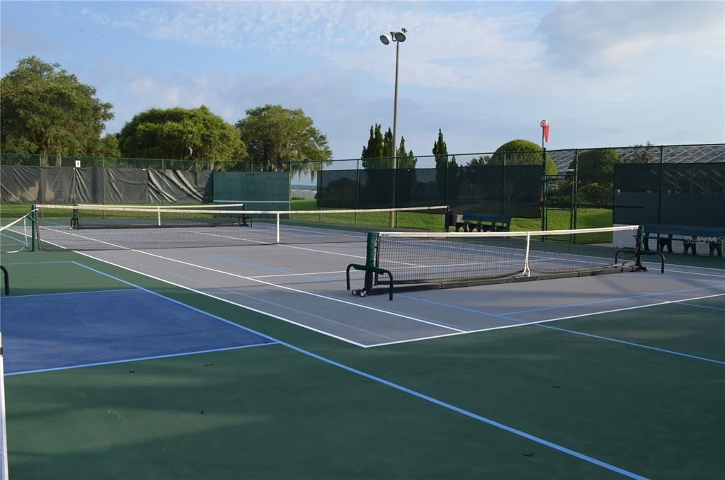 Tennis and Pickleball, come play with us.