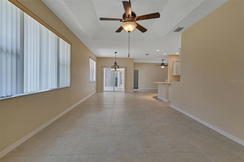 Family Room - Kitchen - Dinette