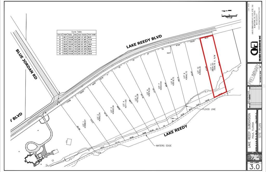 Lot 11 is on the far right in the red box.