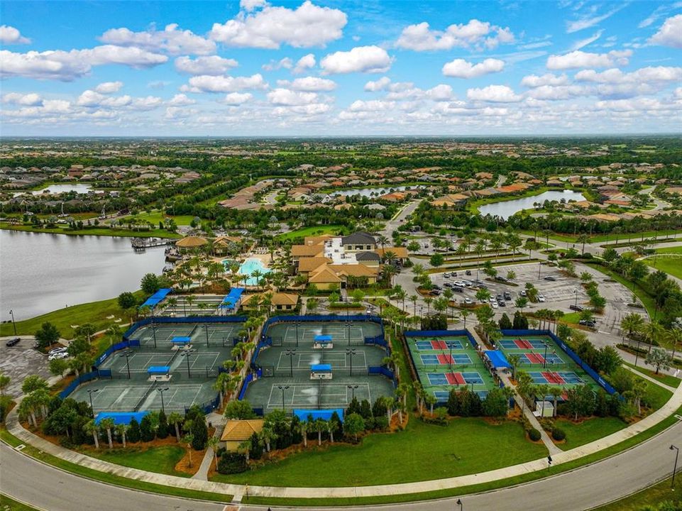 8 Pickleball and 4 Tennis courts