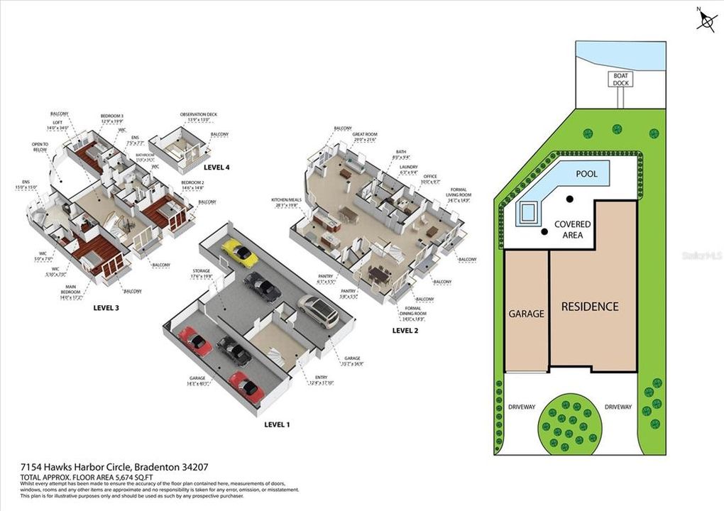 Activo con contrato: $1,595,000 (3 camas, 4 baños, 4314 Pies cuadrados)