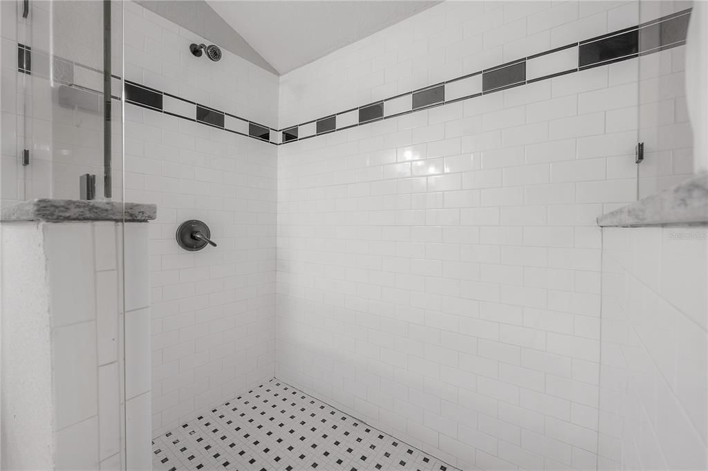 Primary bathroom walk-in shower