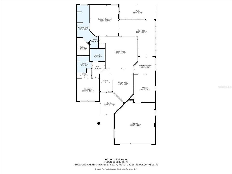 For Sale: $324,555 (2 beds, 2 baths, 1572 Square Feet)