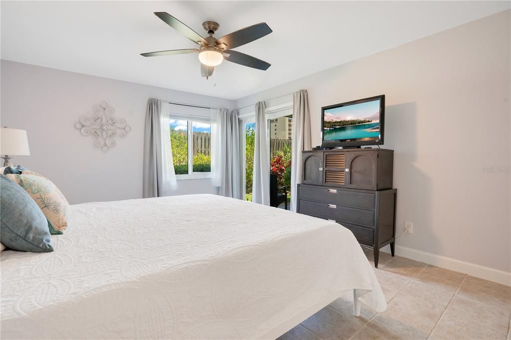 Oversized Primary Bedroom Fits a King Bed