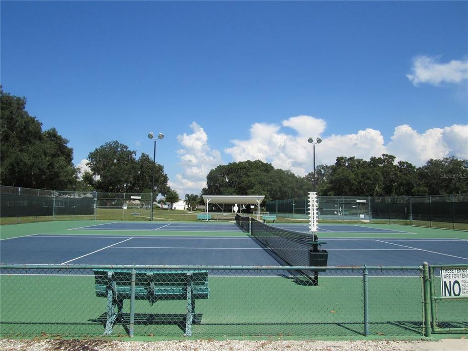 Tennis courts