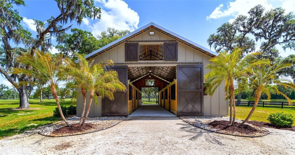 Front of Barn