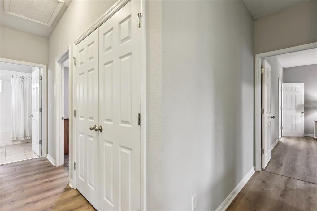 UPSTAIRS HALLWAY BEHIND THE LOFT