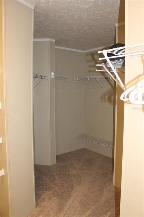 Primary Bedroom walk in closet