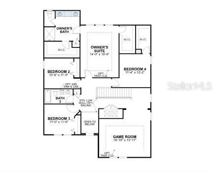 Active With Contract: $550,930 (4 beds, 3 baths, 3316 Square Feet)