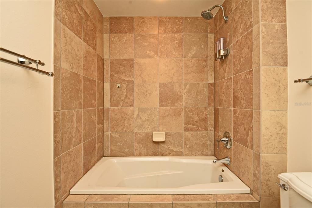 Bathroom 2  Tub w/ shower