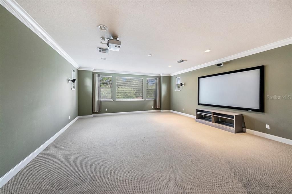 Second Level - Theater room