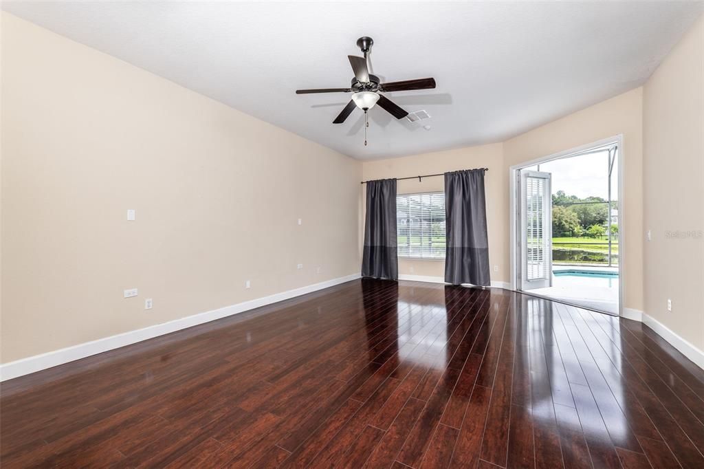 Primary Bedroom with access to the lanai