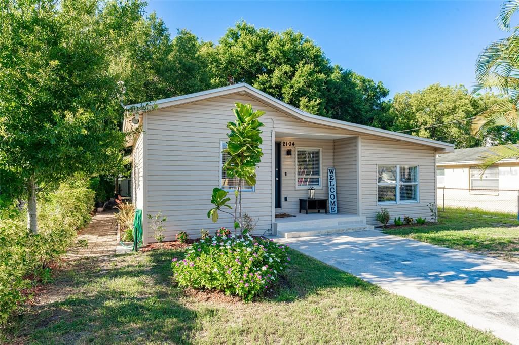 Charming Front Walk