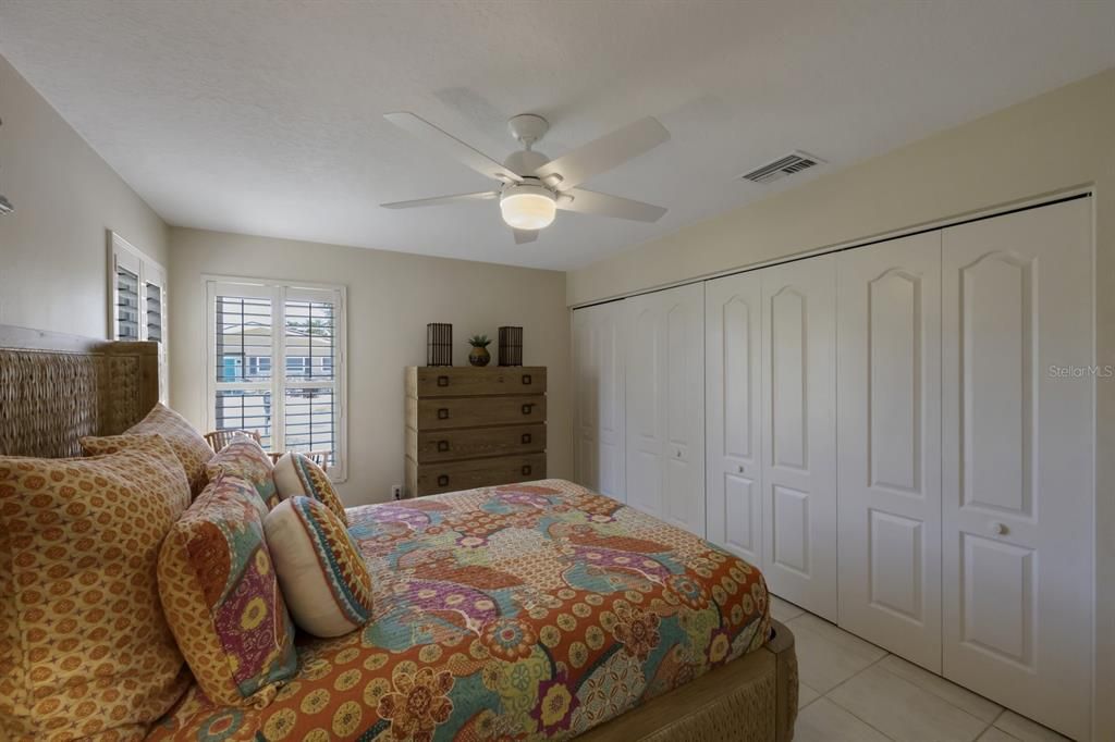 Guest Room 2 with huge closet and storage