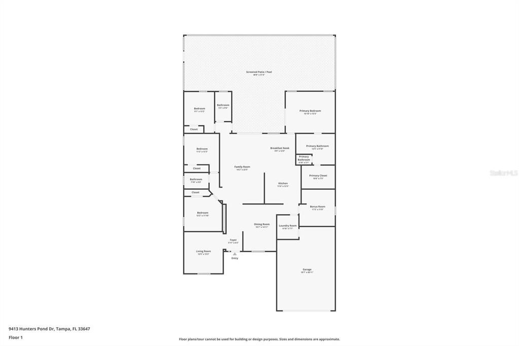 На продажу: $585,000 (4 спален, 3 ванн, 2412 Квадратных фут)