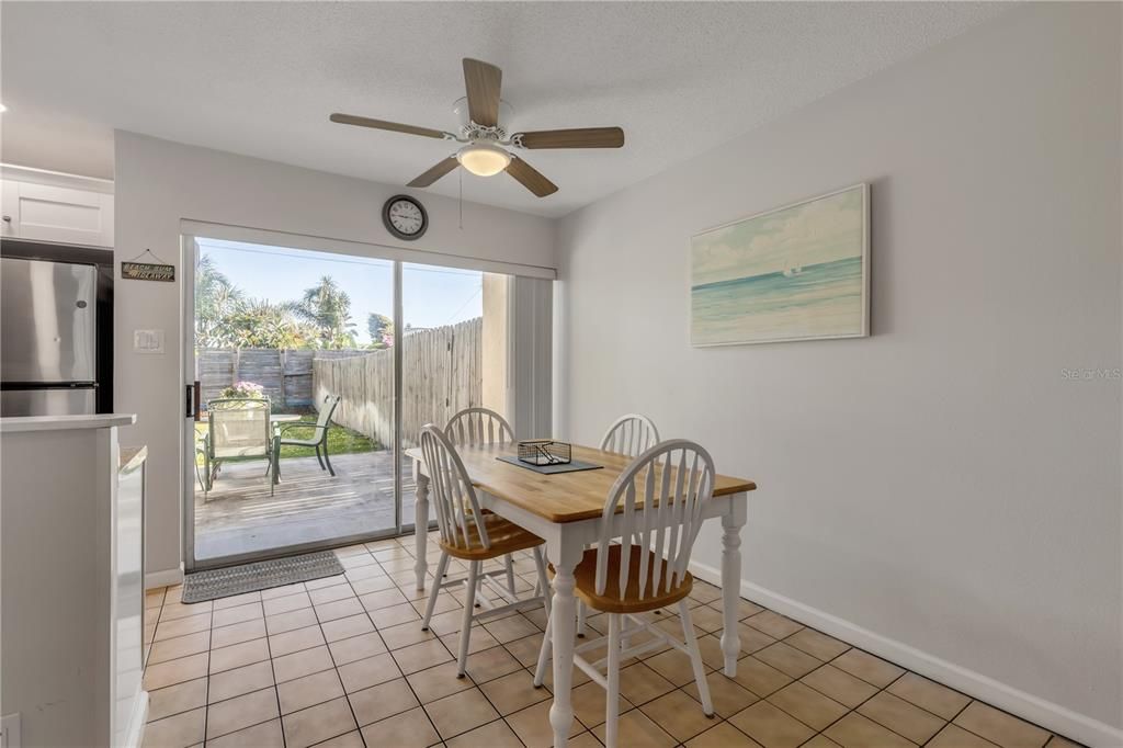 Dining area