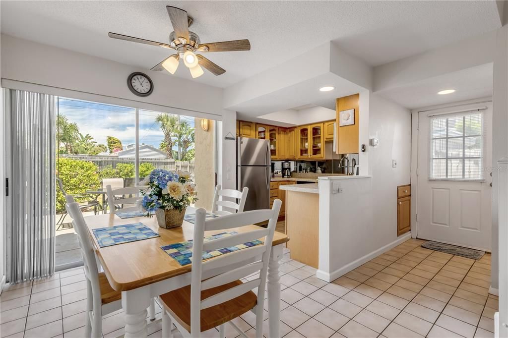 Dining area