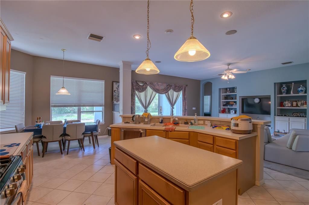 Kitchen view to back of house