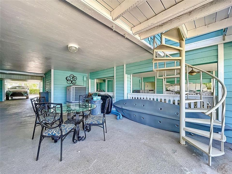 Carport / Storage Unit / Sitting Area