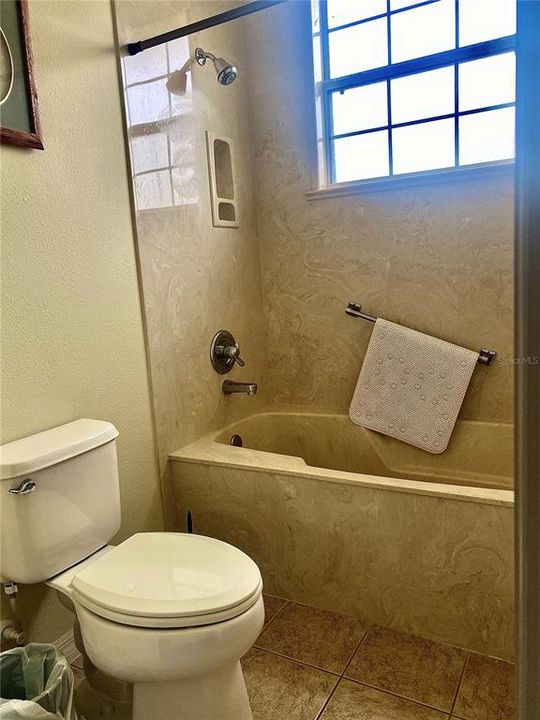 Tub shower combo for the second bathroom