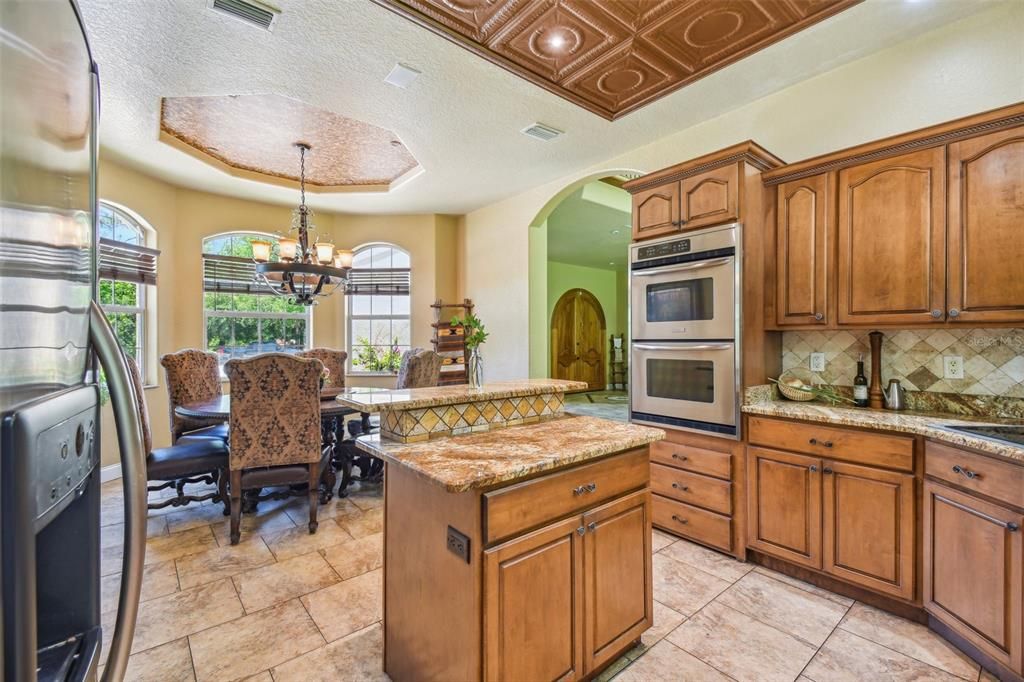 BEVELED granite countertops!