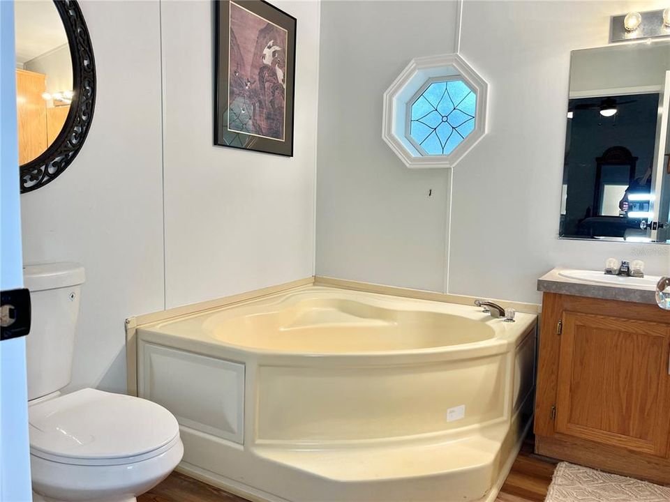 Primary Bath - Garden Tub and Separate Shower