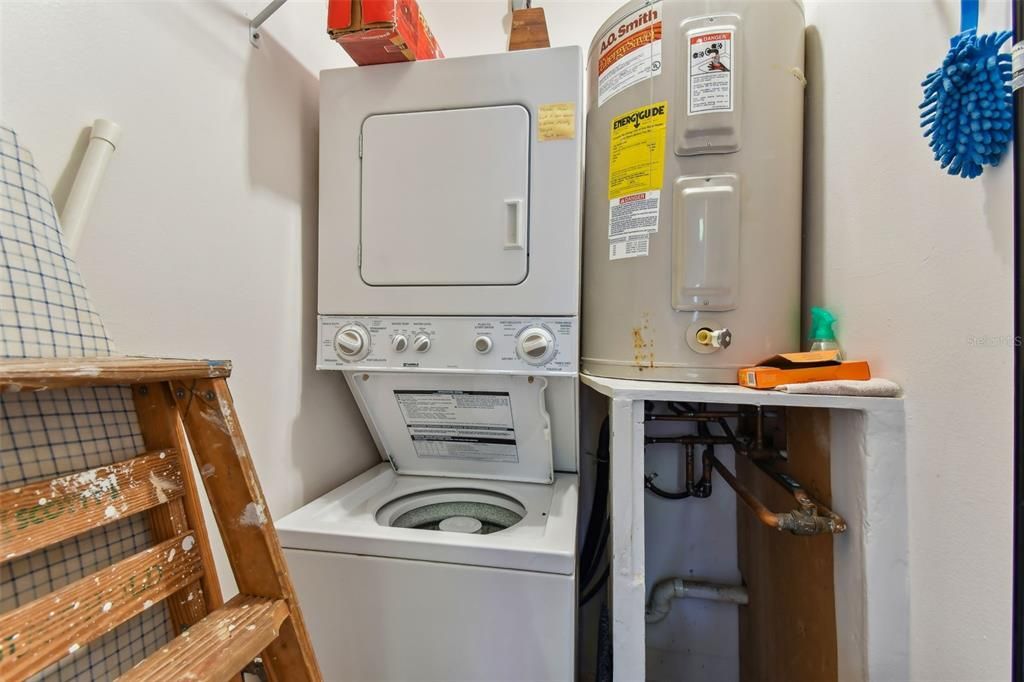 Laundry Area/Mechanical Closet