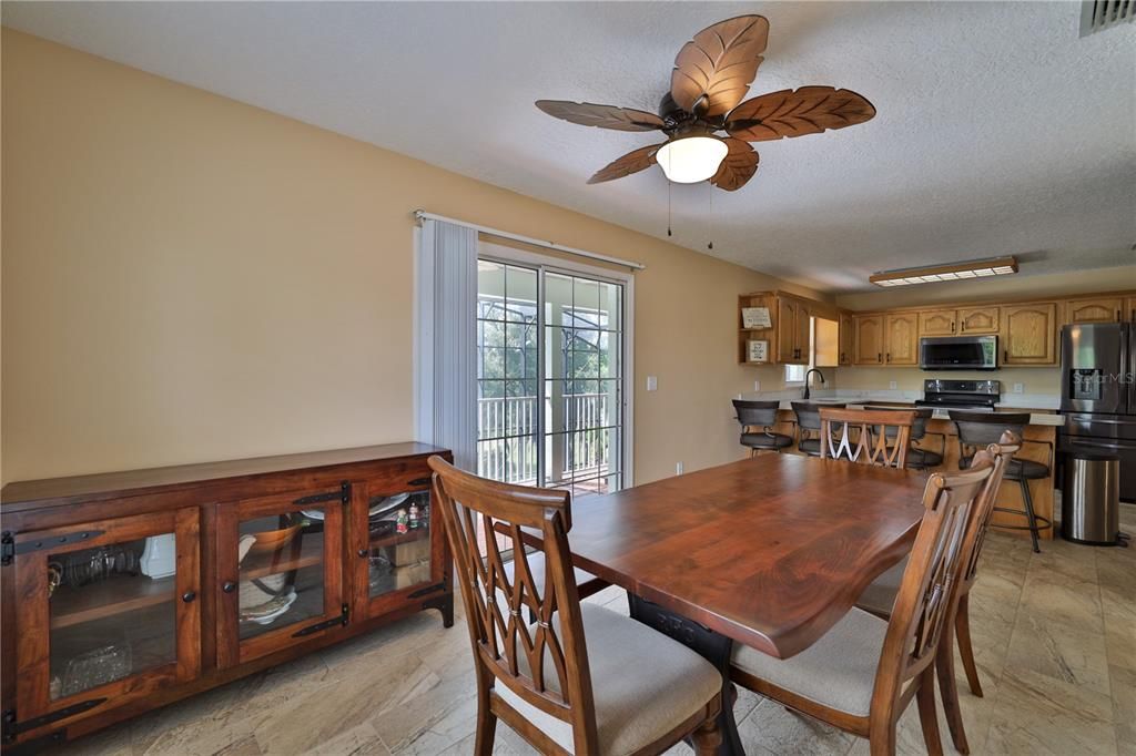 Dinning room off kitchen