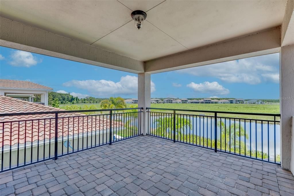 Upstairs Balcony