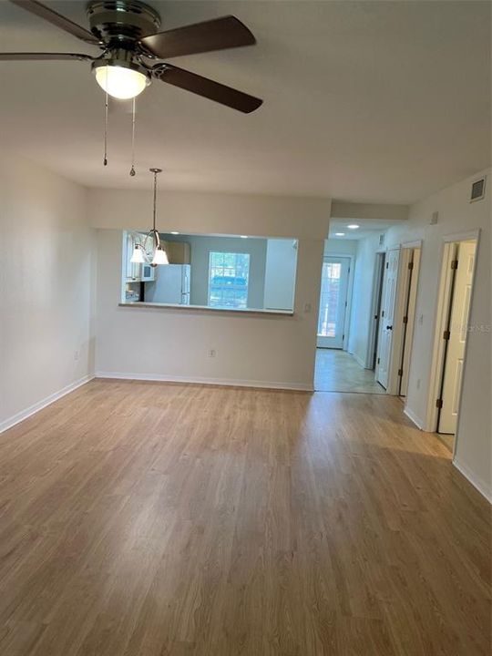 View toward Kitchen & Front Entry